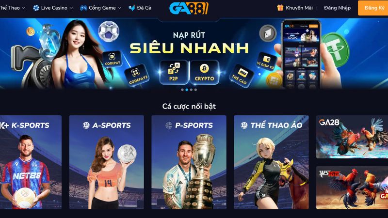 Lưu ý một số điều đề giao dịch nạp tiền GA88 không gặp sự cố