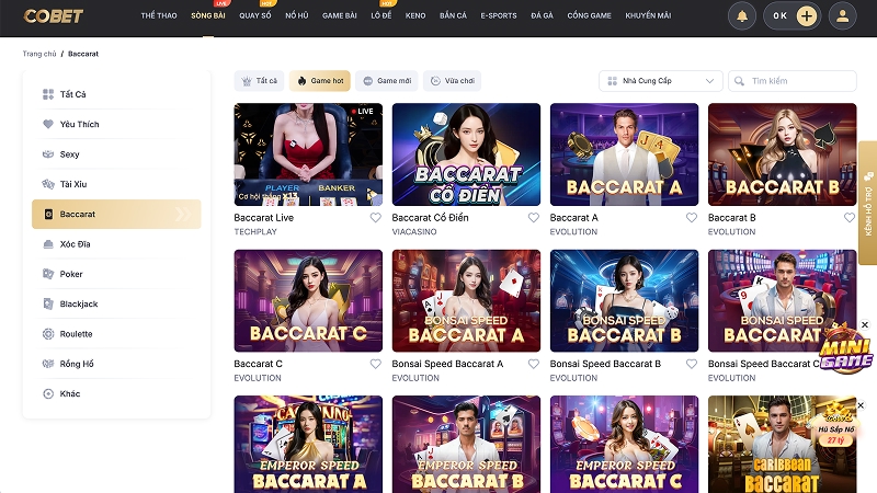 Slots jackpot tại Cobet với cơ hội maxwin cho cược thủ.